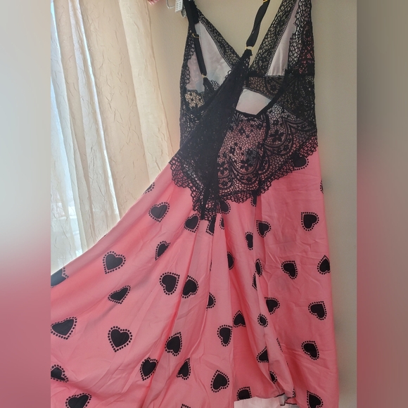 🛍️BUNDLE ONLY ITEM🛍️Hearts & Lace Nightie Sz L - Picture 4 of 13